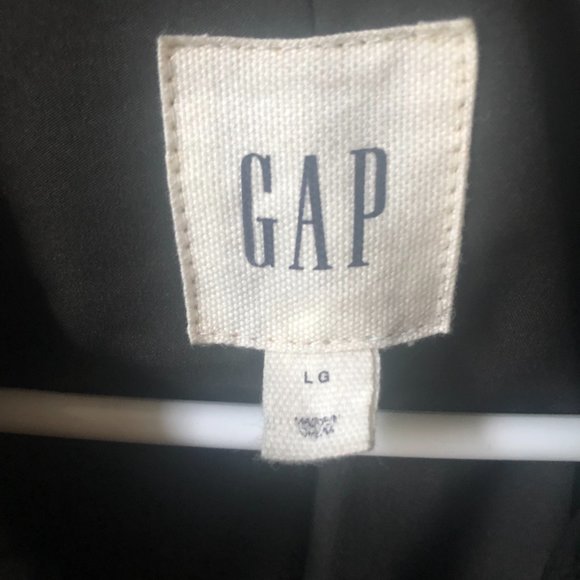 Black Leather Jacket Gap - Picture 3 of 4